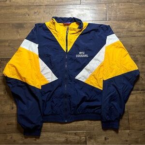 Vintage Champion BYU Cougars Wind Breaker